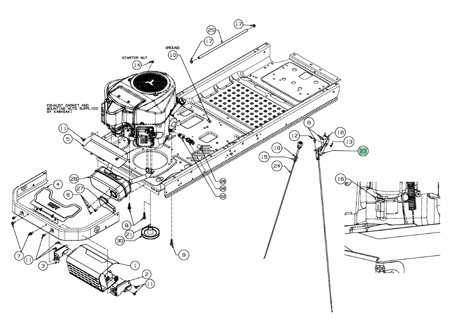 BOWDEN / 746-05131 kép