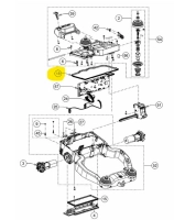 Tömítés XR5 és RK robotfűnyíróhoz vezérlőpanel felső fedlap (721-06661) thumbnail