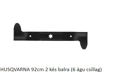 Husqvarna fűnyíró kés Mog787/R, 464mm, 6 ágú csillag, 3 furatos(532-16-55-61) kép