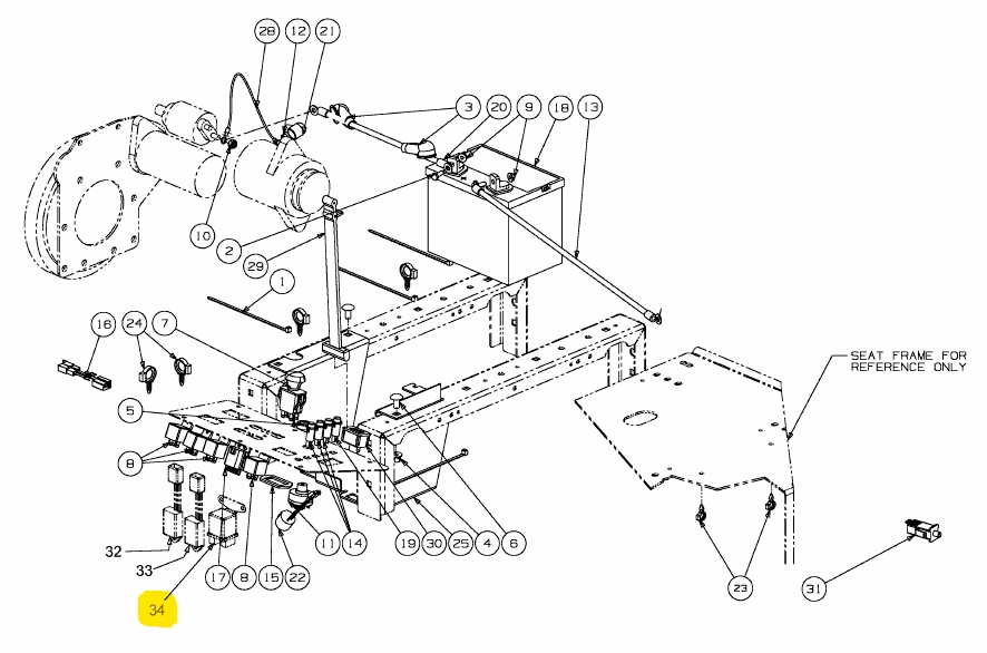 Tank S 60 Index relé (119650-77911)