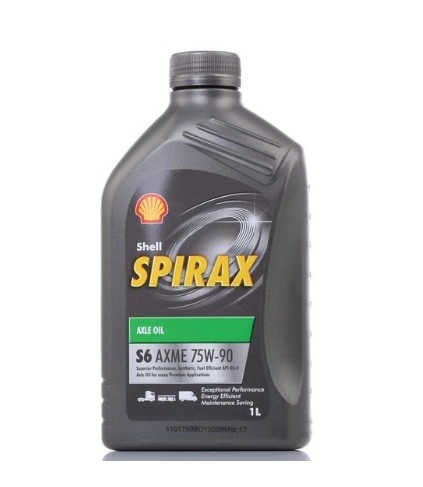 Shell Spirax S6 AXME 75W-90 hajtóműolaj - tengelyolaj 1 L, API GL-5, Volvo 97312,MAN 342 Type S1 (12550049074) kép
