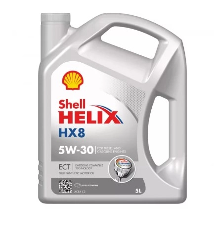 Shell Helix HX8 ECT C3 5W-30 motorolaj 5 L, MB 229.51/229.31, BMW LL-04 (12550046394) kép
