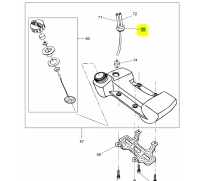 MTD benzintank gumi / 092.63.072 thumbnail