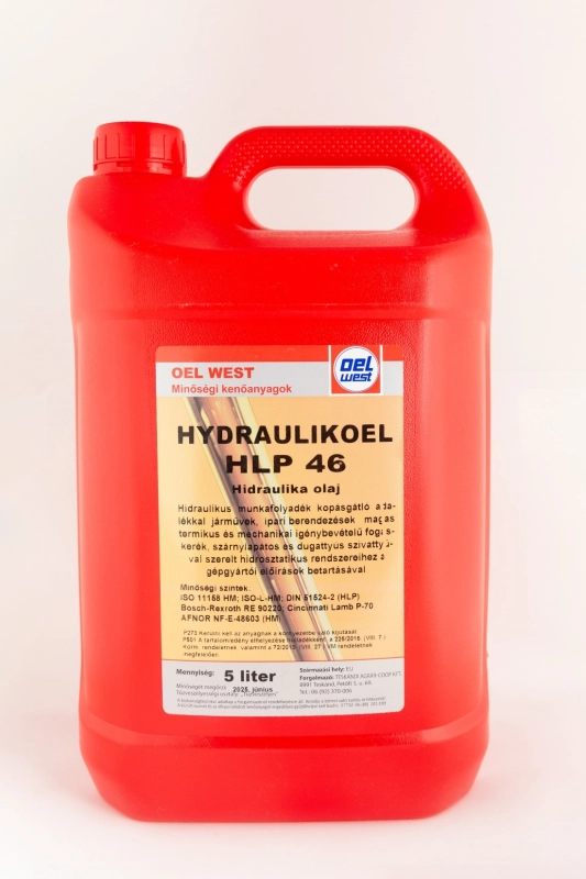 Oest HLP 46 hidraulika olaj (HLP 46/5L) kép