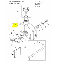 Benzintank 1P70 / 751-10368 thumbnail