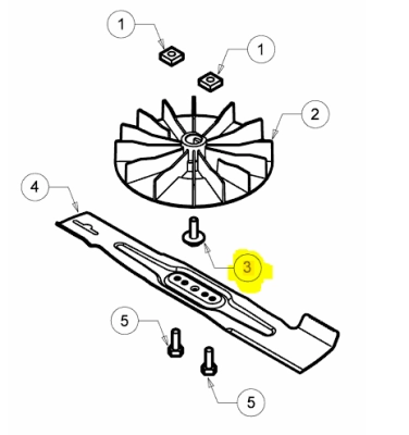 MTD csavar (0010686) thumbnail