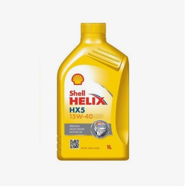 Shell Helix HX5 15W-40 motorolaj 1L, API SN Plus, SN/CF, ACEA A3/B3(12550046277) kép
