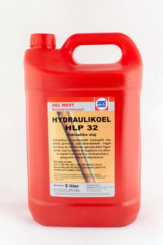 Oest HLP 32 hidraulika olaj 5l (HLP 32/5L) kép