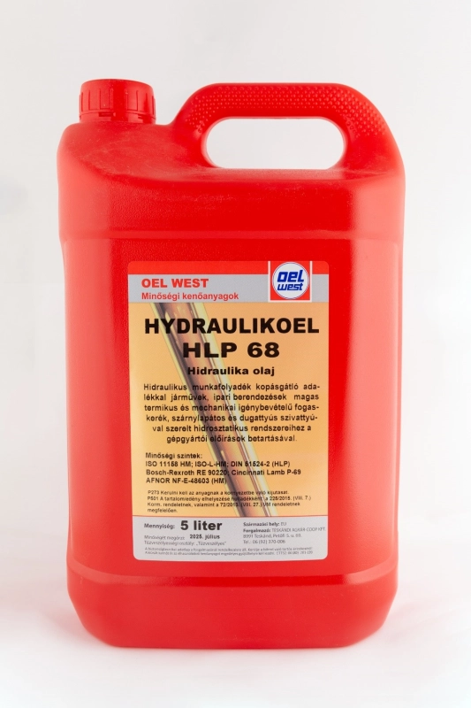 Oest HLP 68 hidraulika olaj (HLP 68/5L)