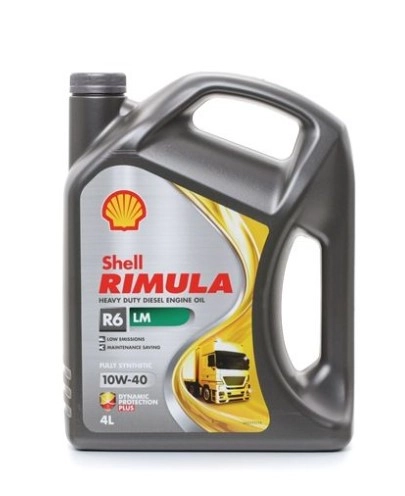 Shell Rimula R6 LM 10W-40 motorolaj 5 L, API CJ-4, CI-4, CH-4; ACEA E6, E9, MAN M 3477, 3271-1; MB 228.51Renault Trucks RLD-2; Volvo VDS-4 (12550054436) kép