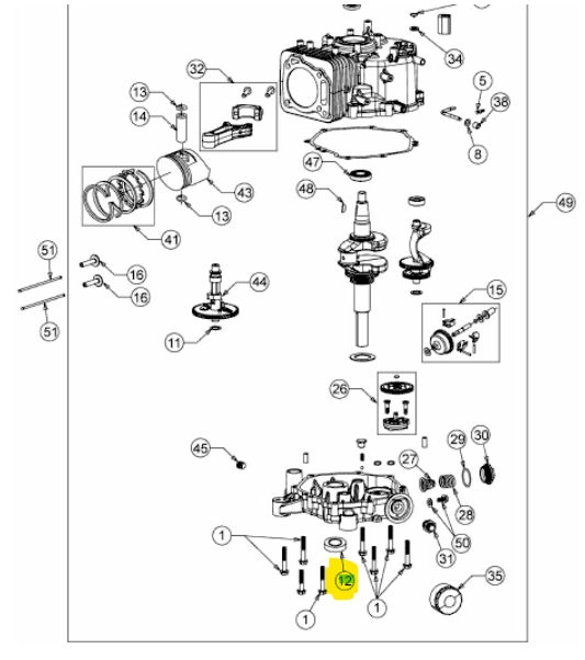 MTD szimering / 751-11375 kép