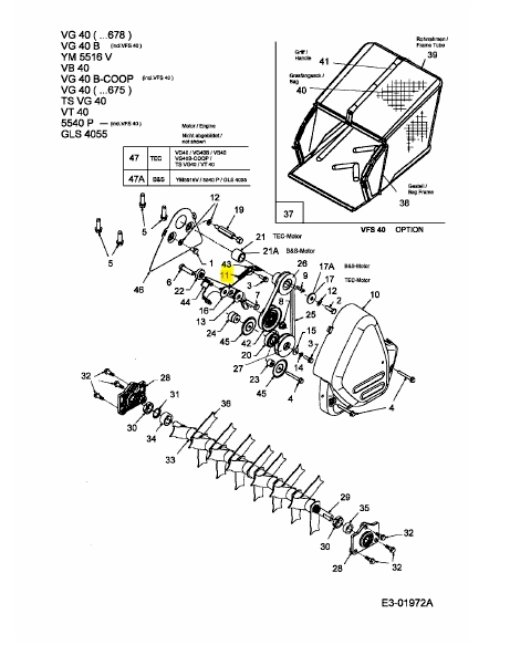 MTD rugó 10,2*84,8 / 732-04224 kép