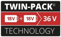 Einhell Akkumulátor 2x 18V 2,5Ah PXC-Twinpack (4511518) thumbnail