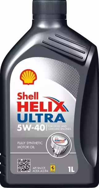 Shell Helix Ultra 5W-40 SN+ motorolaj 1L, BMW LL-01, 229.5, 226.5, VW 502.00/505.00,PSA B71 2296, Fiat 9.55535.Z2, Fiat 9.55535-N2 (12550052677)