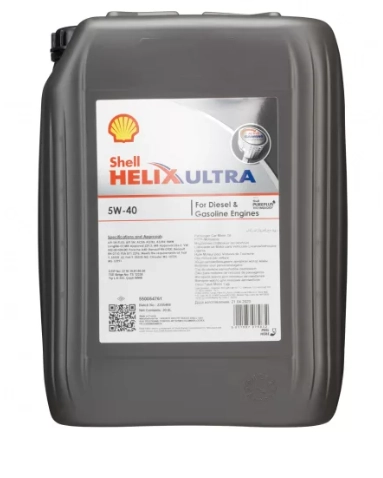 Shell Helix Ultra 5W-40 SN + motorolaj 20 L, BMW LL-01, 229.5, 226.5, VW 502.00/505.00,PSA B71 2296, Fiat 9.55535.Z2, Fiat 9.55535-N2(12550054761) kép