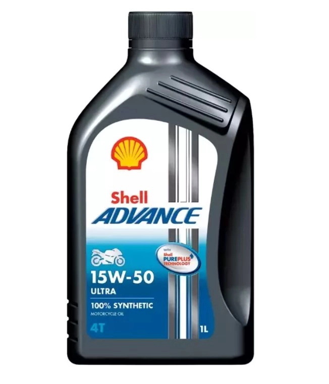 Shell Advance 4T Ultra 15W-50 1 L,  JASO MA2 Ducati (12550053587) kép