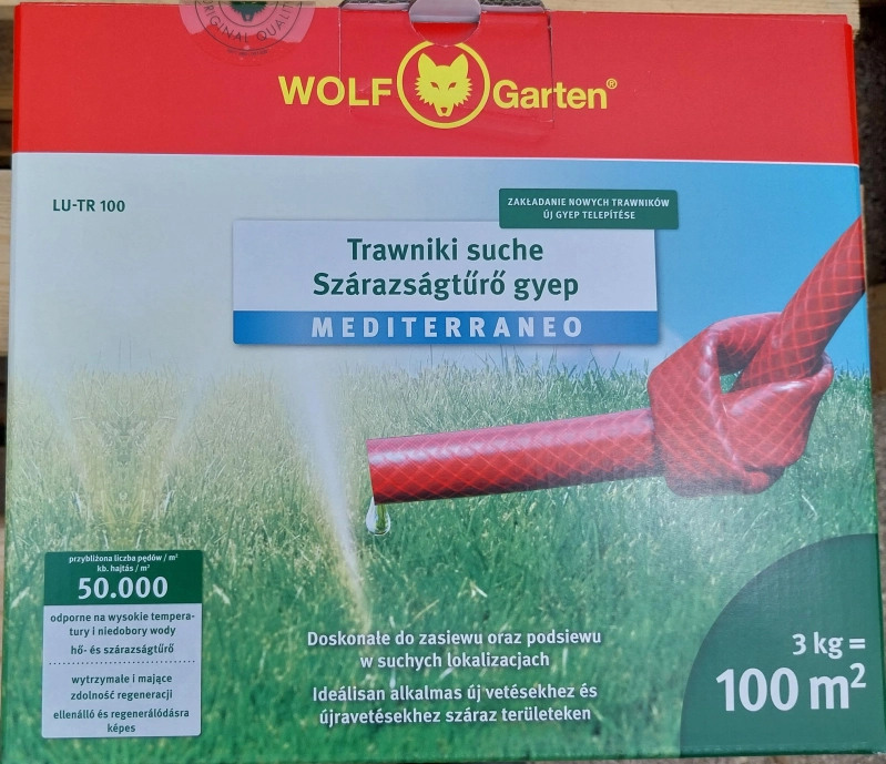 Wolf Garten Szárazságtűrő fűmag LU-TR  100 (3824850)