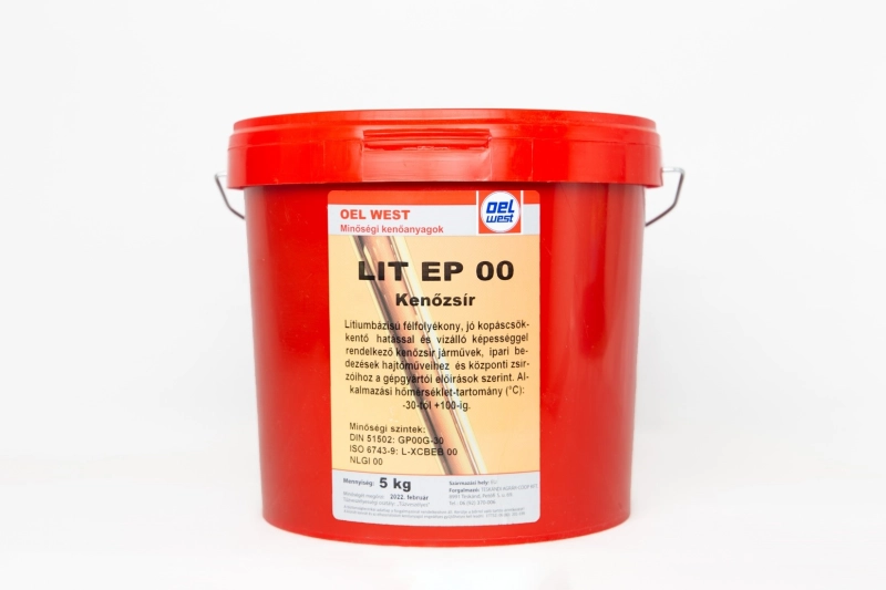 Oest LIT EP 00 Lítium bázisú kenőzsír 4.5 kg (MFETT LT00EP/4,5)