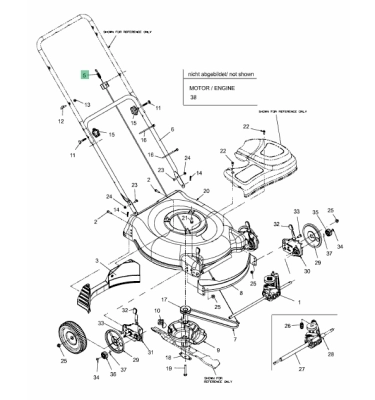 MTD Bowden, fék (746-04203) thumbnail