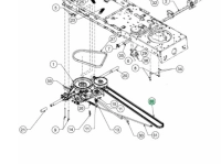 Ékszíj hajtás MTD RS125/96 rf125 lf130, 5/8