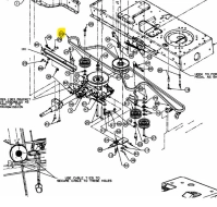 Ékszíj MTD SN-155H V TYP:5L X 53.03 LG POLY (754-0629) thumbnail