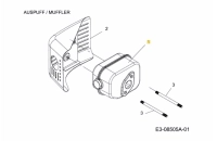 MTD kipufogó,18000-IB84-0300 (751-10403) thumbnail