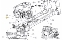 Cub-Cadet kipufogó cső (751-14535) thumbnail