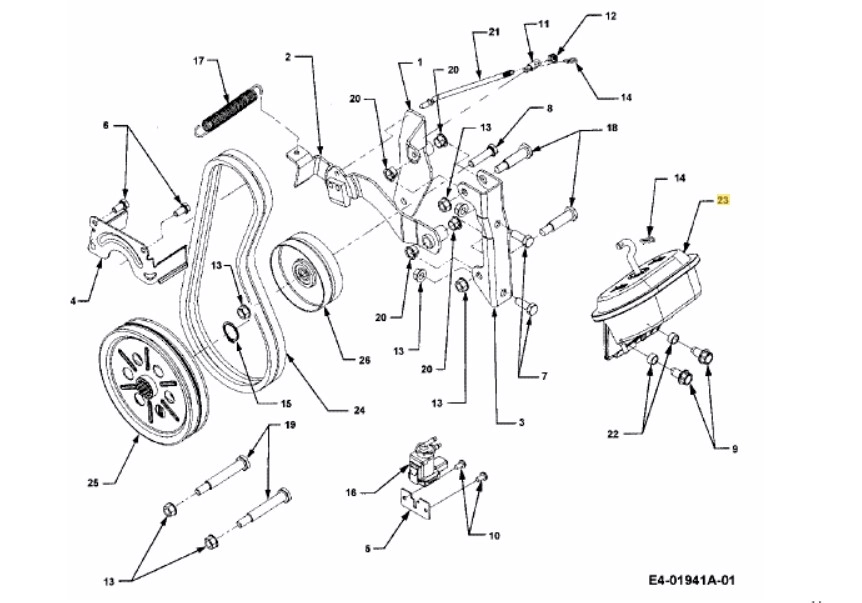 Cub-Cadet Vacuum Actuator (751-3173)