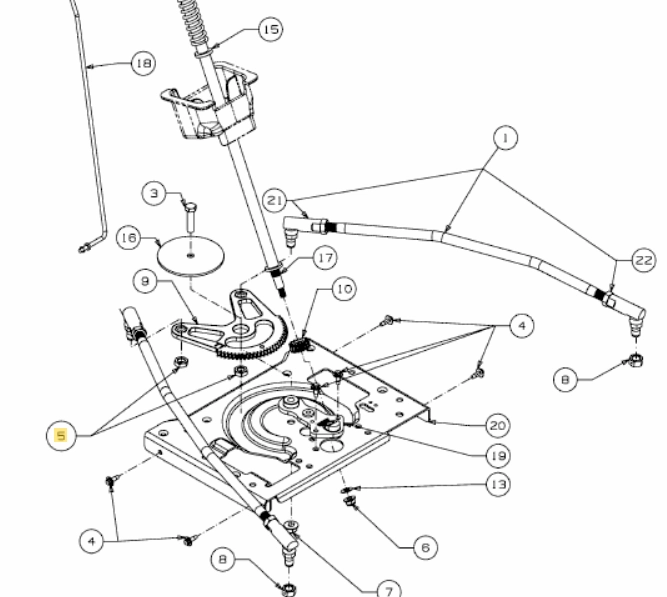 MTD anya  NUT:HEXJAM:7/16-20:GR2 (712-0240)