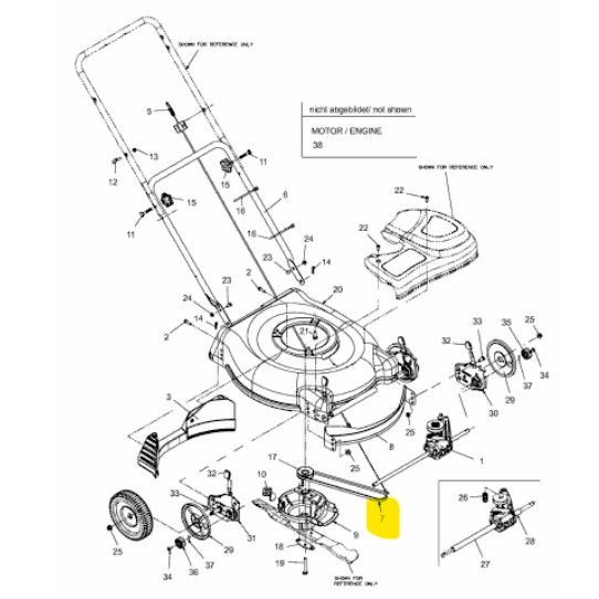 Mtd ékszíj 3LX31.25 (754-0637A) kép