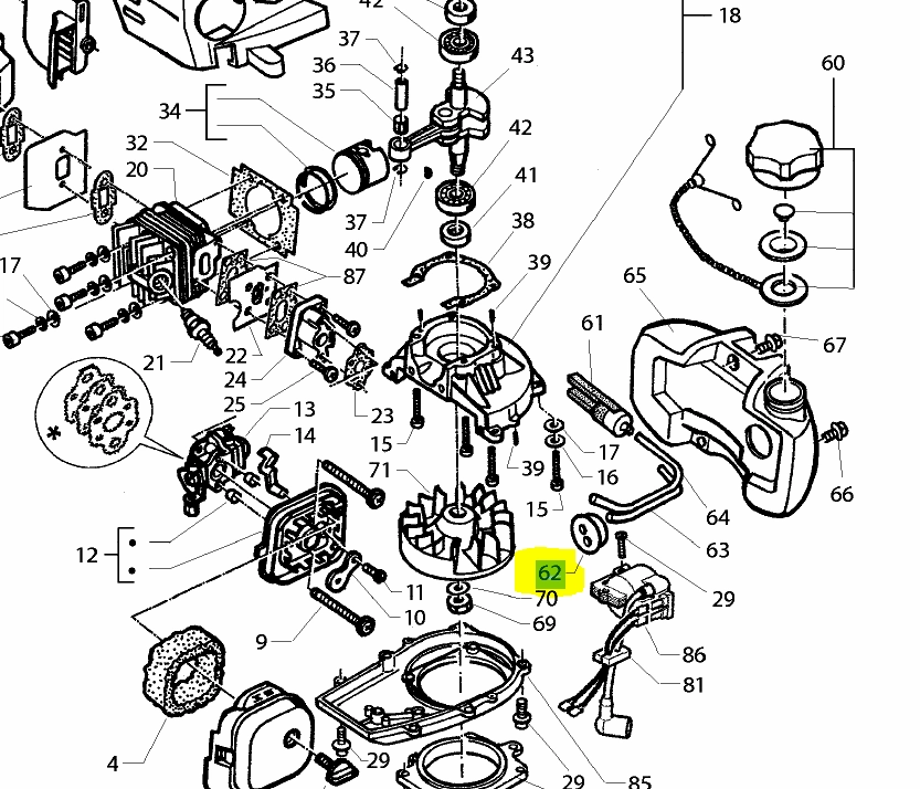 Tank gumitömítés / benzincsövek / SG-2026090 kép