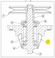 Mtd késagy öntvény (619-04183B, 719-07293-M) thumbnail