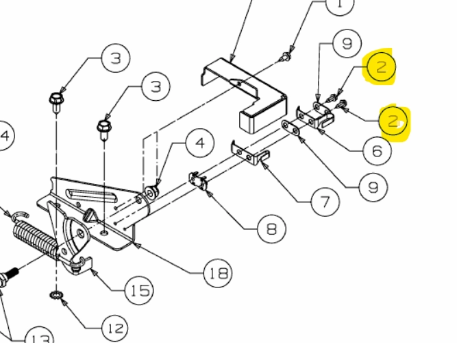 MTD csavar SCR:AB:#8-18:0.50:HXINDWH (710-0227)