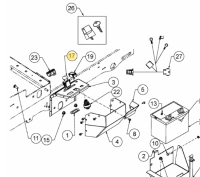 MTD PTO kapcsoló (725-04174A) thumbnail