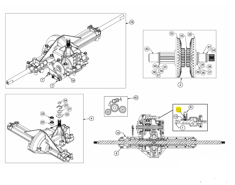 MTD nyomórugó / 732-05125 kép