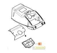 Levegőszűrő Oleo-Mac GSH 510, 560 MTH 5100, 5600, 24-50310157 (24-50310272) thumbnail