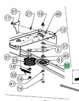 MTD LE135 ékszíj, meghajtáshoz, 1/2 x 84.10 (754-04258) thumbnail