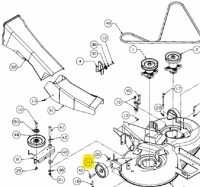 MTD Talajkövető kerék, 734-0973, (734-06265) thumbnail