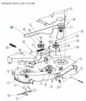 Cub-Cadet késhajtó ékszíj, XT3 (754-05025A) thumbnail