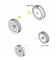 Kerék hátsó / 734-04489 thumbnail