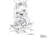 MTD LG200H, RG 145, késtartó 918-04456B (618-04456B)  thumbnail