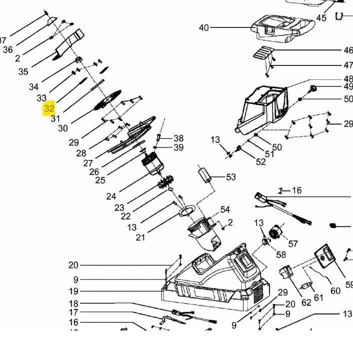 MTD ágaprító kés SDE 2800 EVO 2013-tól (092.64.032)