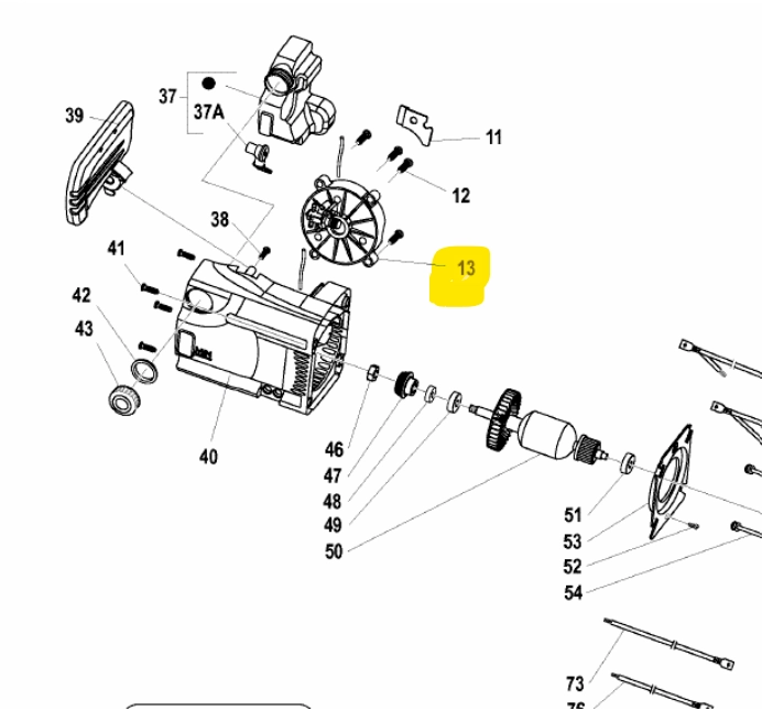 Wolf-Garten CSE elektromos láncfűrész olaj pumpa (SG-2081555) kép