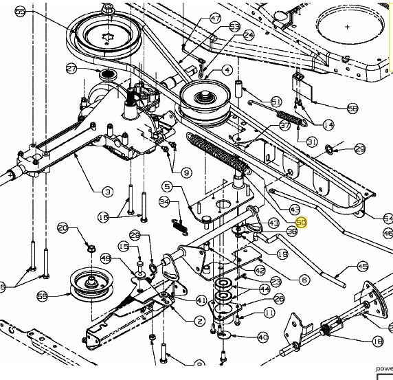 MTD persely SPCR:.375 x .625 x 1.290 (750-04215)