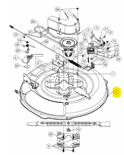 Mtd Késház 76 cm (683-05039E-S)