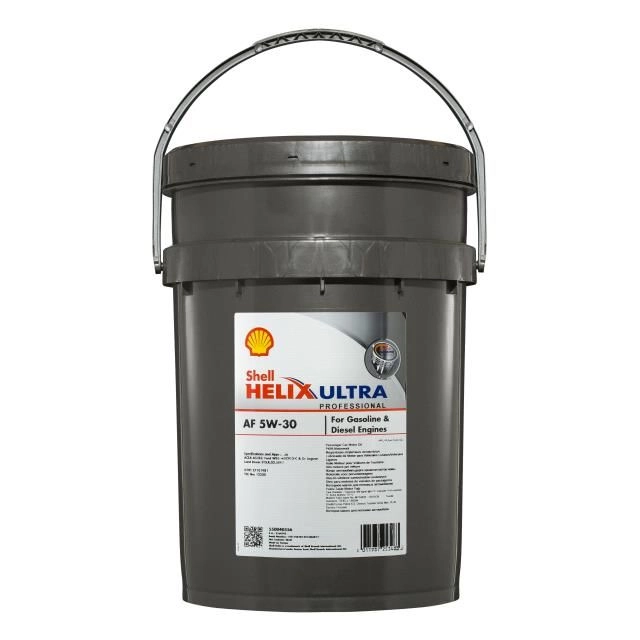 Shell Helix Ultra Professional AF 5W-30 Ford és az ACEA A5/B5 előírásainak megfelelő benzin- és dízelmotorok motorolaja 20 L, Ford WSS-M2C913-C, WSS-M2C913-D (12550045935) kép