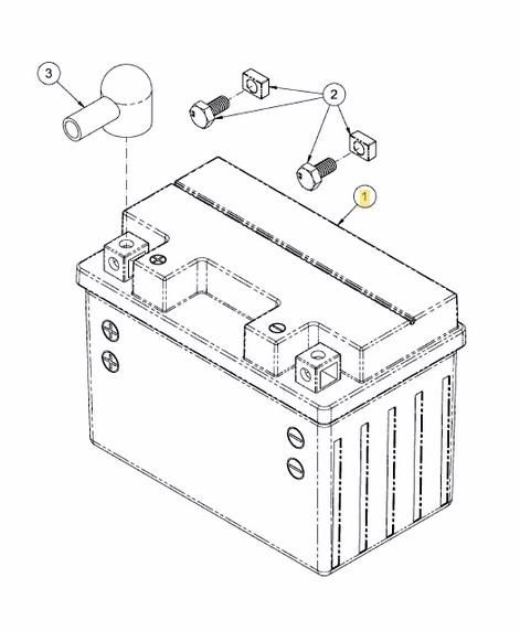 MTD Akkumulátor 12 V 11AH  (725-17335) kép