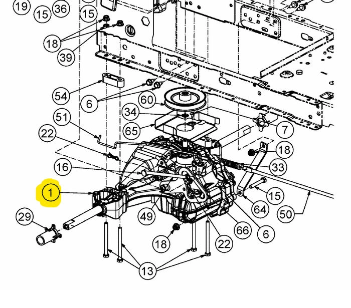 MTD Hidro hajtómű (618-04982C) kép