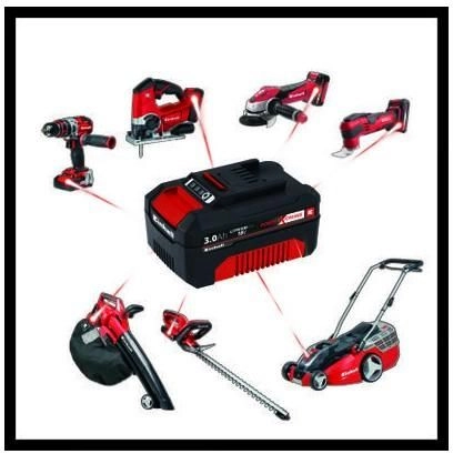 Einhell PXC induló készlet 2x 3,0Ah & Twincharger Kit (4512083)