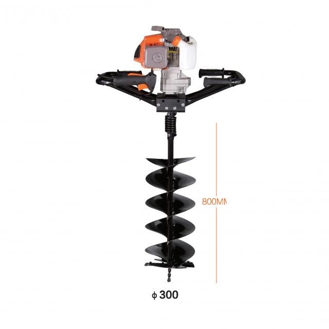 Földfúró Kasei 3WT-300B 63,3cm3, 2kw 300 mm fúrószárral (3WT-300B) kép